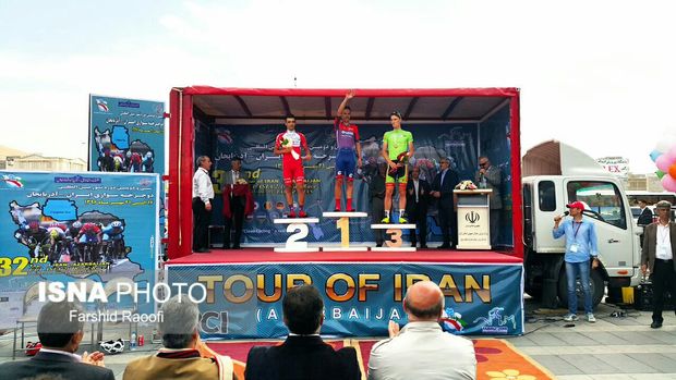 پایان تور دوچرخه سواری آذربایجان ایران با قهرمانی رکابزن تیم بلژیک