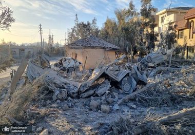 حمله موشکی به پارک زیباشهر شیراز؛ جنایت جنگی آمریکا و صهیونیست‌ها در نقض قوانین بین‌المللی + تصاویر