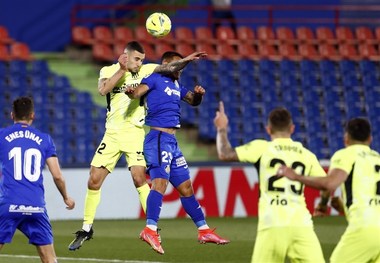 توقف اتلتیکو مادرید مقابل ختافه ۱۰ نفره
