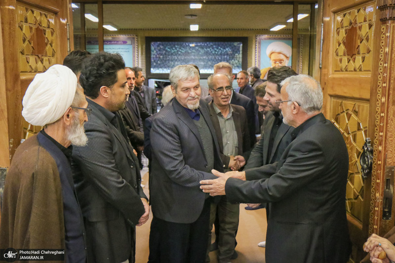 مراسم بزرگداشت آیت موسوی تبریزی در قم