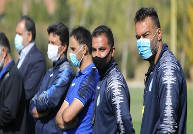 مربی استقلال به تمرینات بازگشت