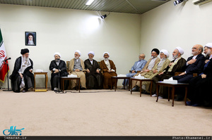 دیدار رئیس و مسئولان قوه قضائیه با رهبر معظم انقلاب 