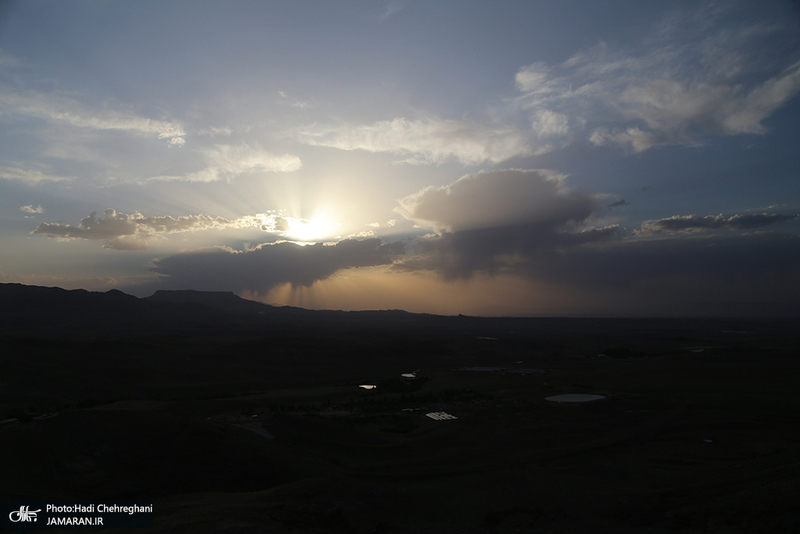 استهلال ماه شوال در رصدخانه امام علی(ع) روستای ویریج