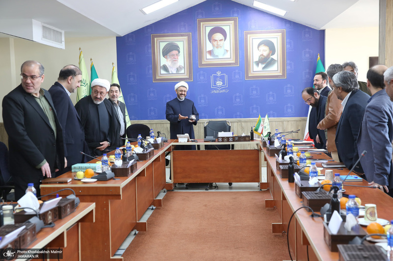 جلسه معاونین ومدیران موسسه تنظیم ونشر آثار امام خمینی (س)