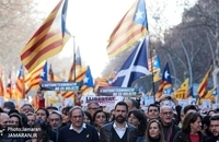 تظاهرات بارسلون