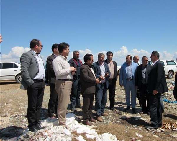 ساماندهی زباله های شهرستان تاکستان