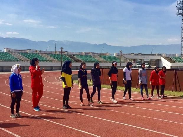 10 دختر دونده خراسان شمالی به مسابقات کشوری اعزام شدند