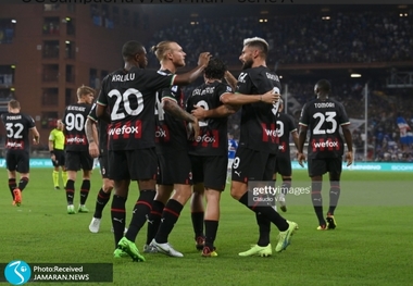 سری A ایتالیا| پیروزی میلان 10 نفره مقابل سمپدوریا