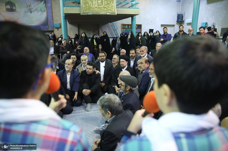 دیدار جمعی از پیشکسوتان سپاه جماران با سید حسن خمینی  1