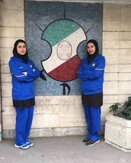 عضویت دو بانوی شمشیرباز لاهیجانی در تیم ملی
