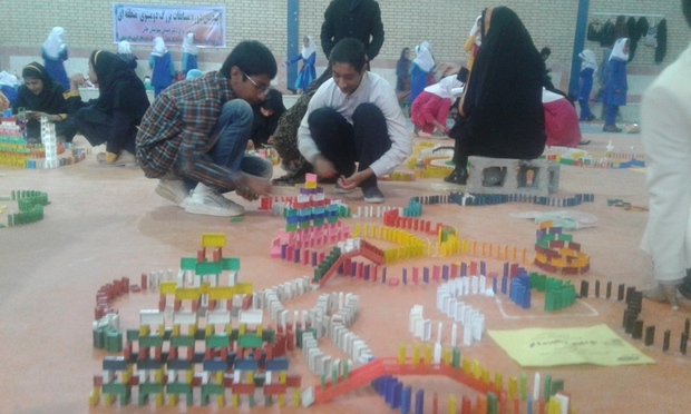 مسابقات دومینوی دانش آموزی در خاش برگزار شد