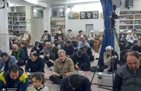 مراسم احیای شب بیست و سوم ماه رمضان در دفتر حضرت آیت الله العظمی صانعی + تصاویر