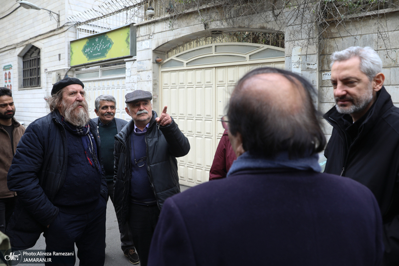 مراسم رونمایی از کاشی نگاره منزل سید محمد محیط طباطبایی