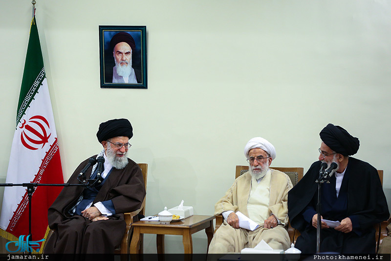 دیدار رئیس و اعضای مجلس خبرگان رهبری با رهبر معظم انقلاب 