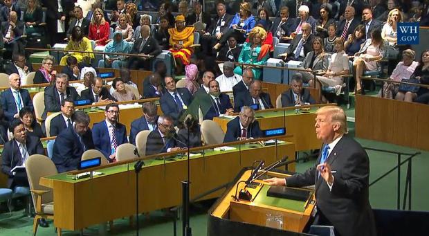 انتقاد توئیتری شماری از اعضای حزب دموکرات آمریکا از سخنرانی ترامپ در سازمان ملل