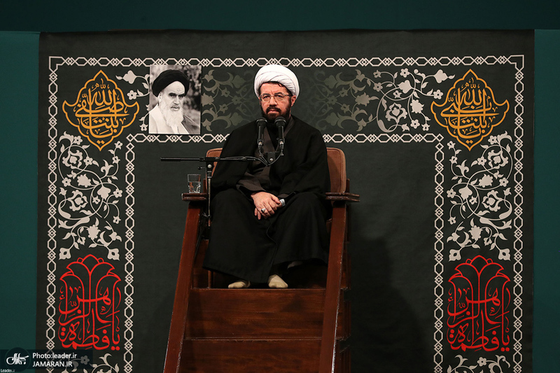 عزاداری شب شهادت حضرت زهرا (س) در حسینیه امام خمینی(ره)