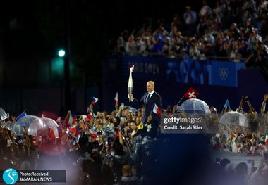 عکس| سلفی پسر زیدان در خانه کعبه