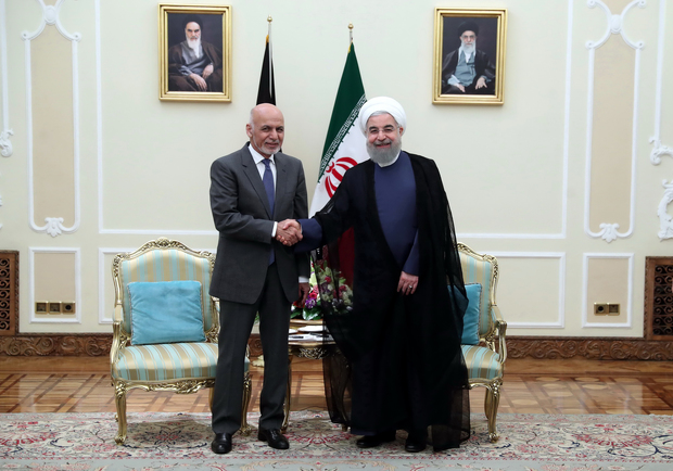 رئیس‌جمهور افغانستان به دیدار دکتر روحانی رفت