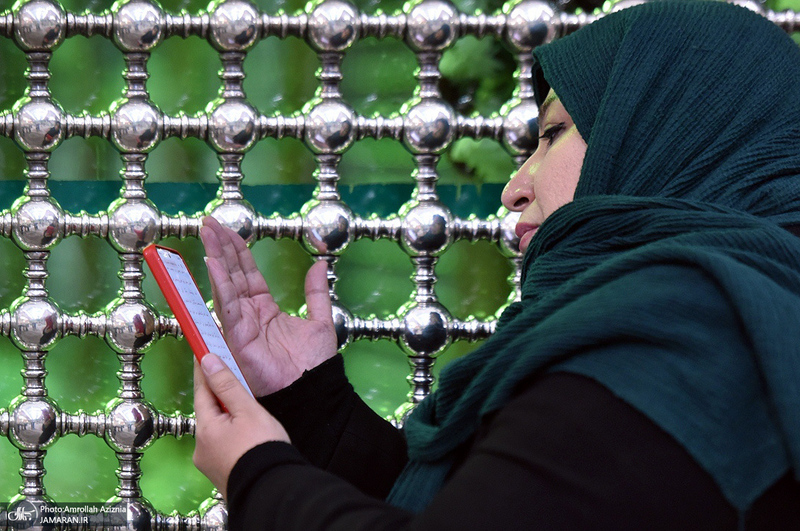 مراسم دعای کمیل در حرم مطهر امام خمینی (س)