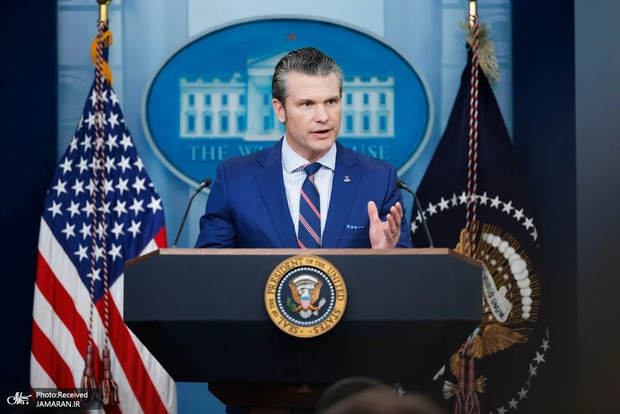 وزیر جنگ آمریکا: تا آخر از تل‌آویو حمایت می‌کنیم