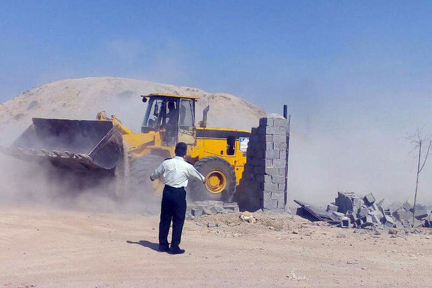 بیش از ۲۳۰ هزار مترمربع اراضی دولتی در کردستان رفع تصرف شد