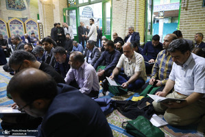 مراسم ختم مرحومه فاطمه ربی زواره