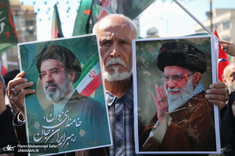 مراسم چهلمین روز شهادت رهبر شهید انقلاب -2
