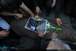 مراسم تشییع مرحوم عباس دوزدوزانی