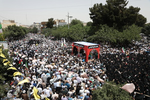 جمعه خشم و نصر و تشییع پنج شهید حمله رژیم صهیونیستی در قم
