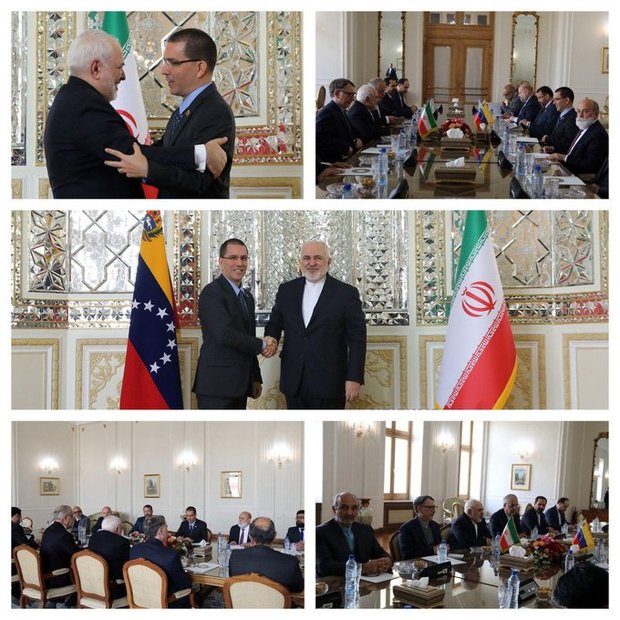 وزرای امور خارجه ایران و ونزوئلا دیدار کردند