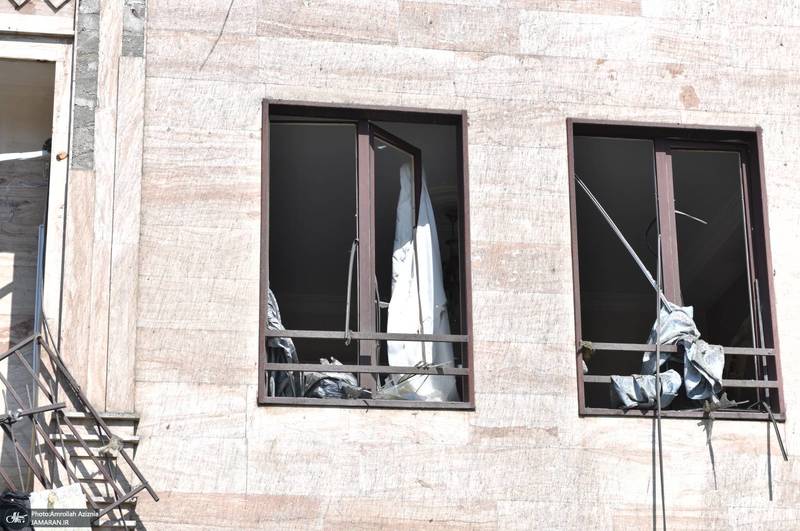 حمله آمریکایی_صهیونی به ورزشگاه شهیدان نصیری منطقه ۱۸ تهران