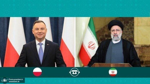 رئیسی به رئیس جمهور لهستان: هیچ کشوری به اندازه ایران انگیزه مخالفت با جنگ را ندارد