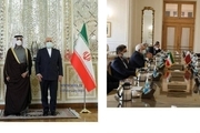 مذاکرات وزیر خارجه قطر با ظریف در تهران انجام شد