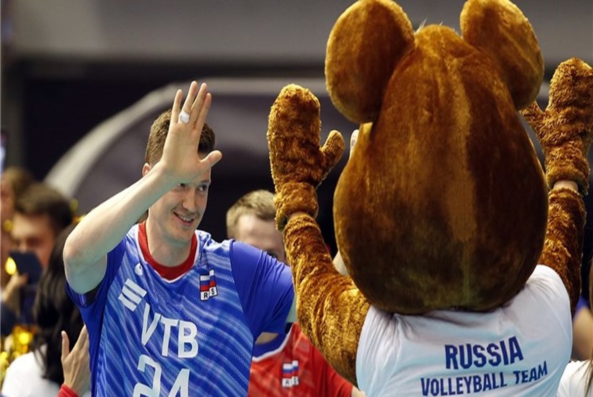 پاسور تیم ملی والیبال روسیه: کار را تمام کردیم/ برای طلا به المپیک می رویم