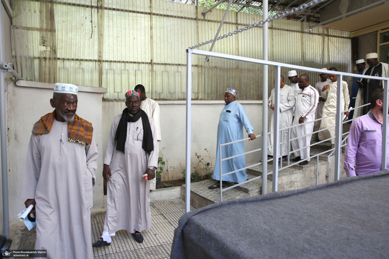 ازدید جمعی از علمای اهل سنت قاره آفریقا‎‎ از جماران