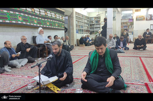 احیای شب بیست و یکم ماه مبارک رمضان در بیت آیت الله العظمی صانعی (ره)