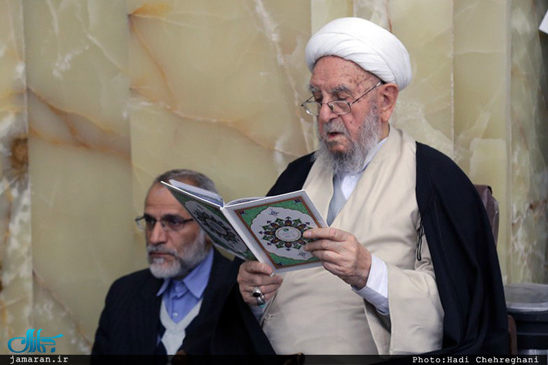 مراسم اولین سالگرد ارحال آیت الله موسوی اردبیلی(ره) 