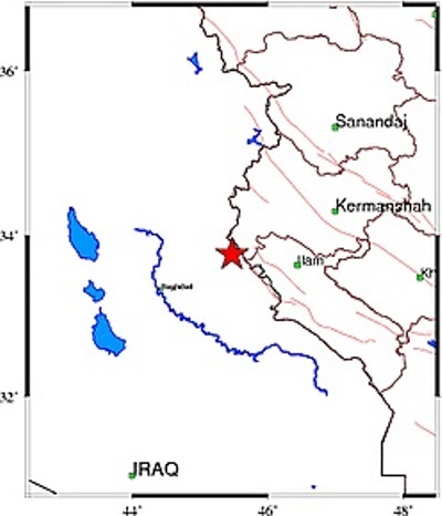 زلزله بخش سومار در شهرستان مرزی قصرشیرین را لرزاند