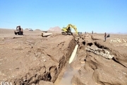 سیلاب پنج میلیارد ریال به خطوط انتقال آب بجستان خسارت زد