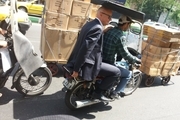 موتورسواری سفیر آلمان در تهران! +عکس