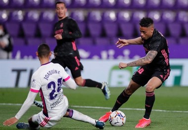 صدرنشینی رئال مادرید با کسب چهارمین برد متوالی 
