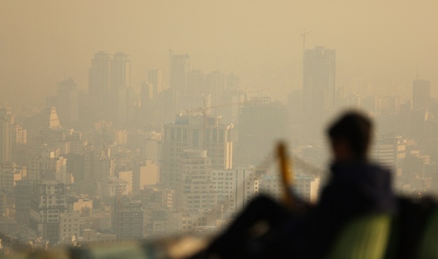 غلظت آلاینده های جوی در استان تهران افزایش می یابد