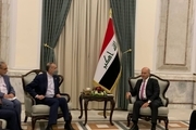 دیدار امیرعبداللهیان با رئیس جمهور، نخست وزیر عراق و رئیس مجلس