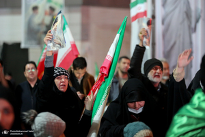 اجتماع حمایت از رزمندگان در مقابله با دشمن آمریکایی - صهیونی در پرند-۱