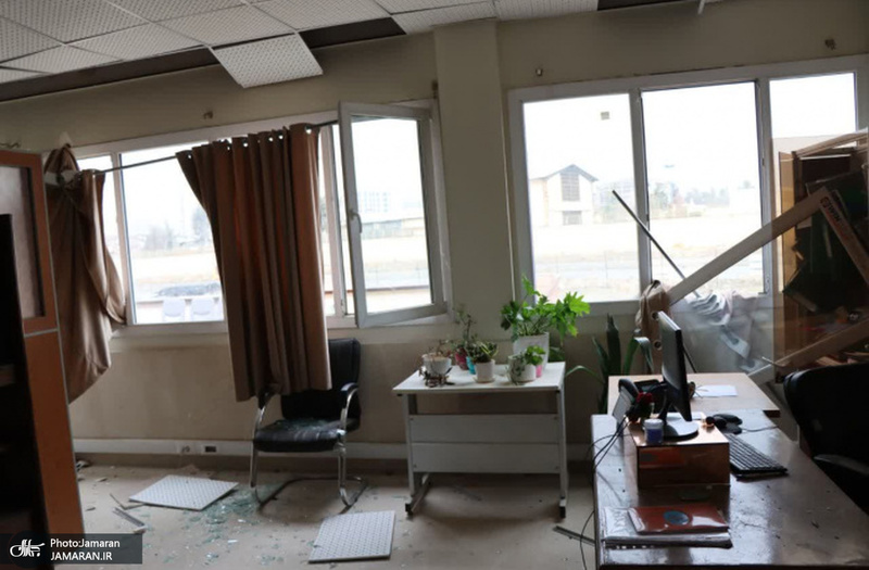 خسارت به دانشگاه علامه طباطبایی