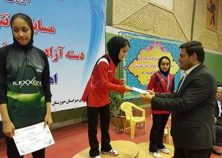 پایان رقابت های تنیس روی میز دختران کشور و صعود سه خوزستانی به دسته برتر