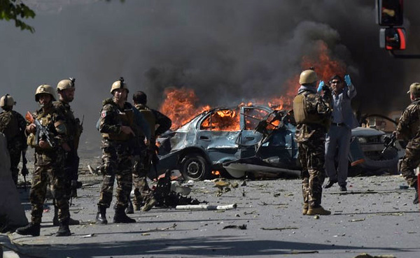 زخمی شدن کارکنان سفارت آلمان در انفجار کابل