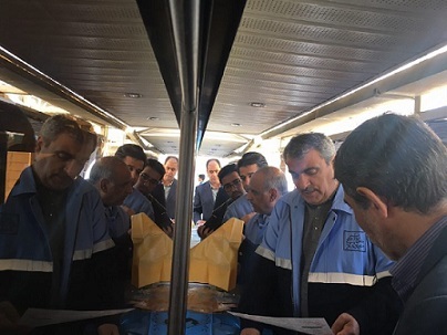 بازدید رئیس ستاد خدمات سفر از خدمات رسانی به مسافران در مشهد