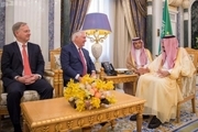 دیدار وزیر خارجه آمریکا با پادشاه عربستان+ تصاویر