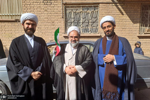 حضور شخصیت ها و مسئولین در راهپیمایی 22 بهمن